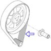 Cinghia mantecatore tipo Carpigiani Labotronic 20/30 DGT 831300144 - immagine aggiuntiva 1