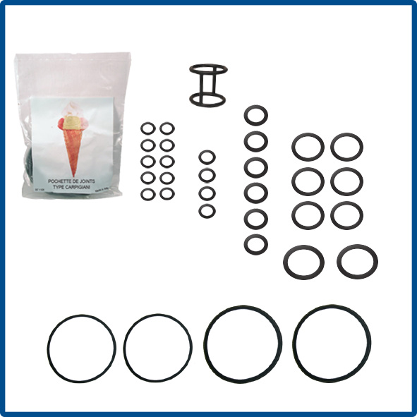 Kit guarnizioni tipo Gel Matic Excel 500 PM e Plus
