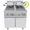 Cuocipasta elettrico doppia vasca Atosa AT7E8P-F – serie 70 – 16 kW – L80×P70×H108,5 cm