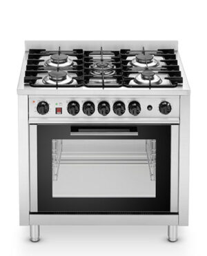 Eka EKC 96 – Cucina a gas 5 fuochi con forno elettrico ventilato