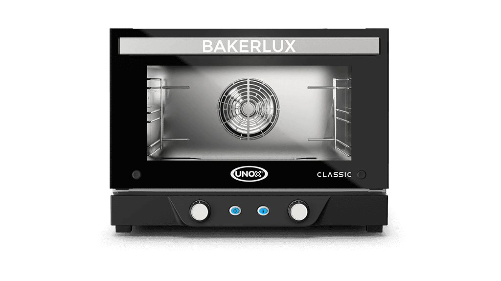 Unox Bakerlux CLASSIC XENA-03HS-MADN – Forno a Convezione Elettrico 3 Teglie 460×330 – Manuale Monofase