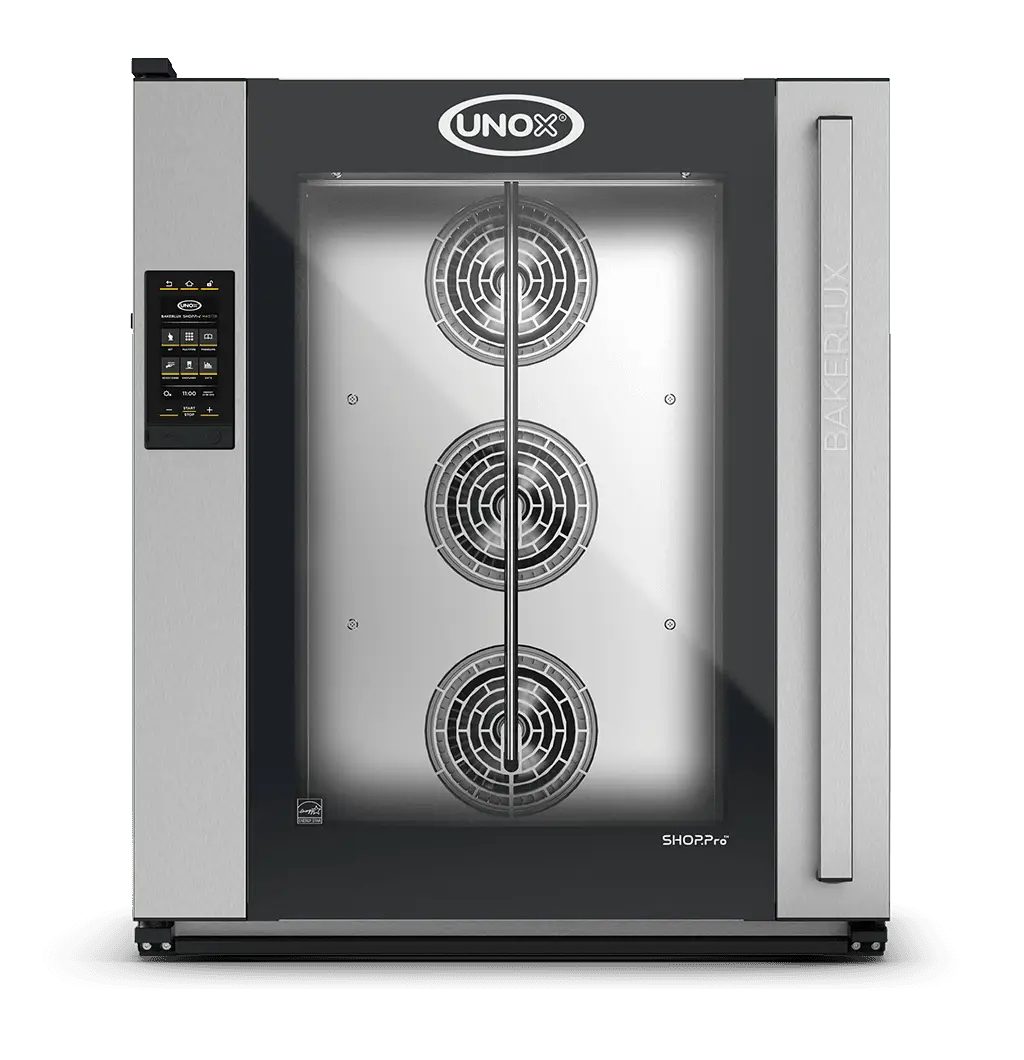 Unox BAKERLUX SHOP.Pro MASTER – Forno con umidità 10 teglie 600x400 – apertura destra o sinistra