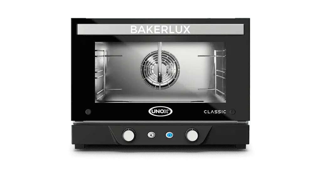 Unox Bakerlux CLASSIC XENA-03HS-MADV – Forno a Convezione con Umidità 3 Teglie 460×330 – Collegamento Idrico