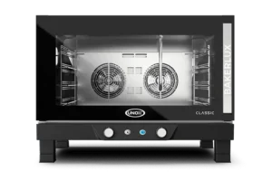 Unox BAKERLUX CLASSIC XENA – Forno con umidità e pompa integrata 4 teglie 600x400 – apertura destra o sinistra