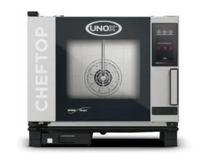 Unox CHEFTOP MIND.Maps™ ONE XEVC-0511-E1RM – Forno Combinato Elettrico Professionale 5 Teglie GN 1/1 – Touch Screen 9,5″