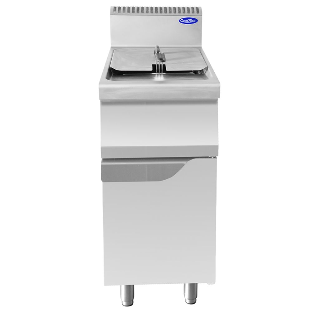 Friggitrice elettrica monovasca Atosa AT7E4F-F – serie 70 – 6 kW – L40×P70×H108,5 cm