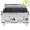 Grill elettrico da banco Atosa AT7E8CM-C – serie 70 – 13,2 kW – L80×P70×H47,5 cm