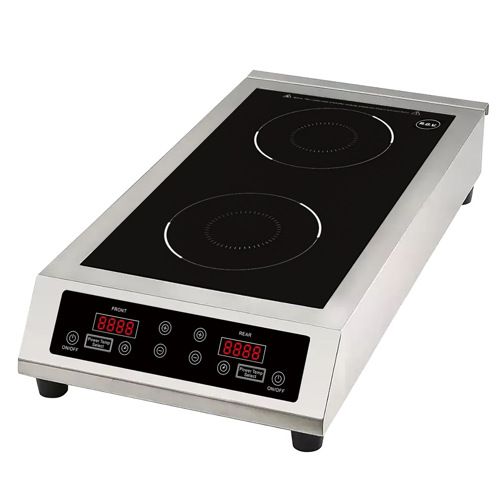 Piastra a induzione RGV PRO IND 2 | 2 zone | 7 kW