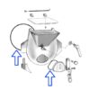 Kit guarnizioni e raschianti tipo Technogel Mante 15-45 – immagine aggiuntiva 2