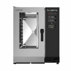 Forno combinato elettrico LAINOX SAPIENS BOOSTED SAE061B – 6 teglie GN 1/1 – Vapore diretto – Autolavaggio