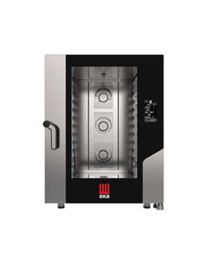 Eka Millennial Black Mask MKF 1021 BM – Forno elettrico combinato convezione/vapore – 10 teglie GN 2/1