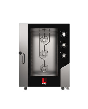 Eka Millennial Smart MKF 1021 S – Forno elettrico combinato convezione/vapore – 10 teglie GN 2/1 – Elettromeccanico