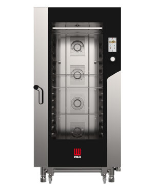 Eka Millennial Touch Screen MKF 1664 TS – Forno elettrico combinato convezione/vapore – 16 teglie 600×400 mm