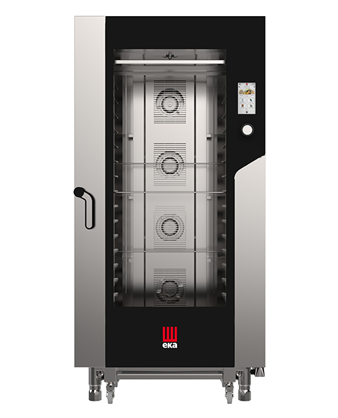 Eka Millennial Touch Screen MKF 1664 TS – Forno elettrico combinato convezione/vapore – 16 teglie 600×400 mm