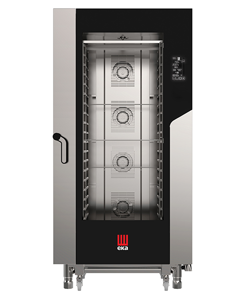 Eka Millennial Black Mask MKF 2011 BM – Forno elettrico combinato convezione/vapore – 20 teglie GN 1/1