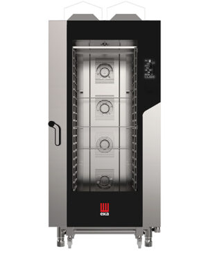 Eka Millennial Black Mask MKF 2011 G BM – Forno a gas combinato convezione/vapore – 20 teglie GN 1/1