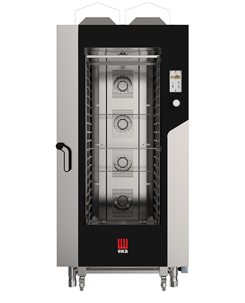 Eka Millennial Touch Screen MKF 2011 G TS – Forno a gas combinato convezione/vapore – 20 teglie GN 1/1