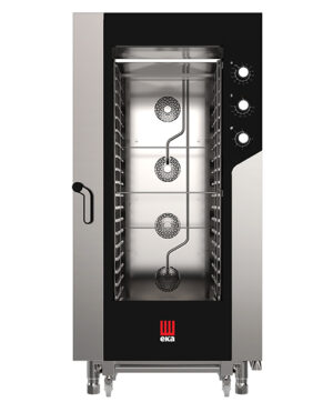 Eka Millennial Smart MKF 2011 S – Forno elettrico combinato convezione/vapore – 20 teglie GN 1/1 – Elettromeccanico