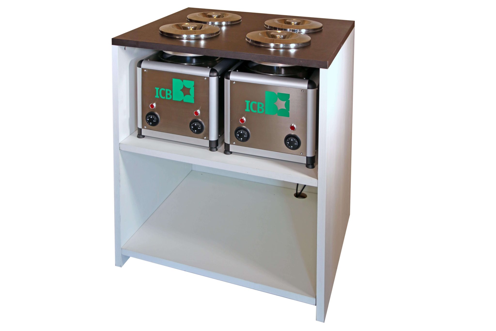 Scioglitore doppio per topping ICB CarapHot Two – 2×7 L