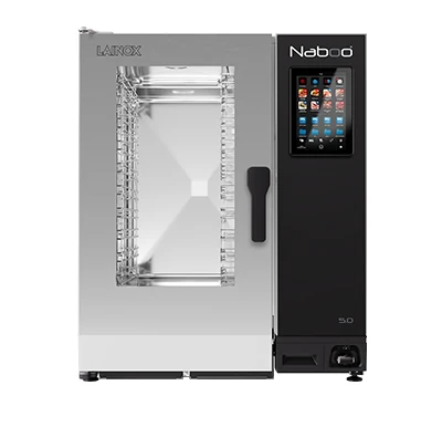 Forno combinato elettrico LAINOX NABOO 5.0 NAE061B – 6 teglie GN 1/1 – Touch 10″ – Autolavaggio