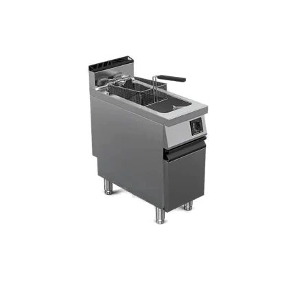 Friggitrice a gas Superfry vasca a Y 20-23 L | Offcar M9FRG20Y | L 400 × P 900 × H 900 mm | 21 + 0,05 kW