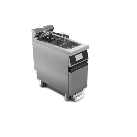 Friggitrice elettrica Superfry Q 3.5 vasca a Y 20-23 L | Offcar M9FRE20YS | L 400 × P 900 × H 900 mm | 19 kW
