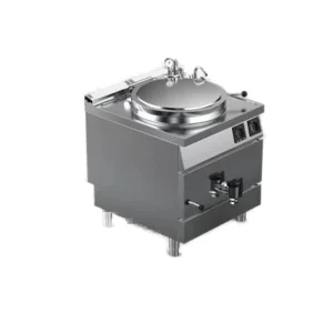Pentola elettrica 150 L riscaldamento indiretto | Offcar M9PQE15I | L 800 × P 900 × H 900 mm | 18 kW
