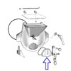 Portellino con guarnizione tipo Technogel Mantegel, Technogel Mixgel, Technogel Professional – immagine aggiuntiva 1