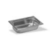 Bacinella acciaio inox GN1/4 h100mm