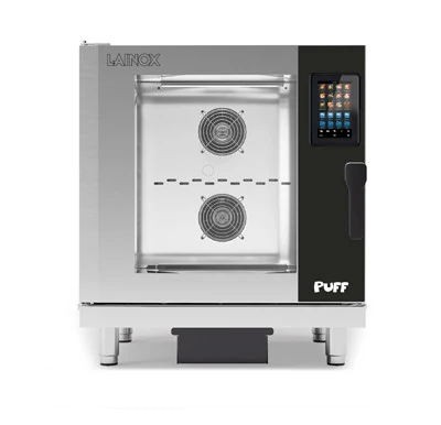 Forno combinato elettrico LAINOX PUFF PFEN044 – 4 teglie 600×400 – Touch 7″ – Autolavaggio
