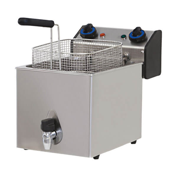 Friggitrice elettrica RGV FE10R | 10 litri | con rubinetto