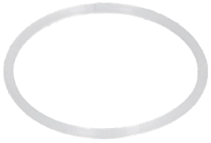 O-ring in silicone per portellino di scarico tipo Bravo - 01.01.02.12 - codice 01.01.02.12