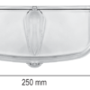 Coperchietto tipo Bravo, misure 250x123 mm