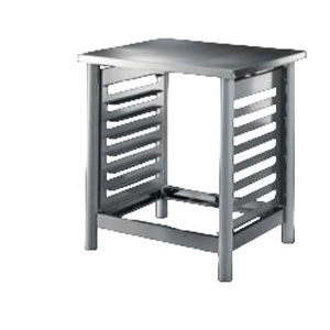 Supporto portateglie per forno Nerone 600 e 600 Plus Tecnodom NEF0P su sfondo bianco