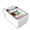 Espositore gelato da banco – MINI CREAM 2V W – Capacità 28Lt – Temp. -22°-10°C – Dim. cm. L 49 x P 79 x h 34,5