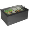 Isola refrigerata e congelatrice statica con vetri curvi scorrevoli e compressore a velocità variabile – Mondial SARDINIA 150 AV | -25/+5 °C | L 154,4 × P 96,4 × H 89,5 cm