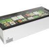 Isola refrigerata e congelatrice statica con vetri piani scorrevoli – Mondial OASI 250 AW | -25/+5 °C | L 254,4 × P 96,4 × H 82,6 cm