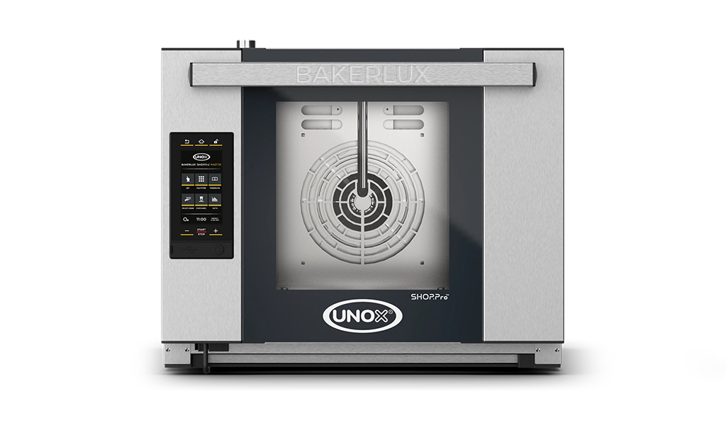 Unox BAKERLUX SHOP.Pro™ MASTER XEFR-04HS-EMDV – Forno a Convezione Elettrico 4 Teglie 460x330 con Umidità – Touch Screen 7"