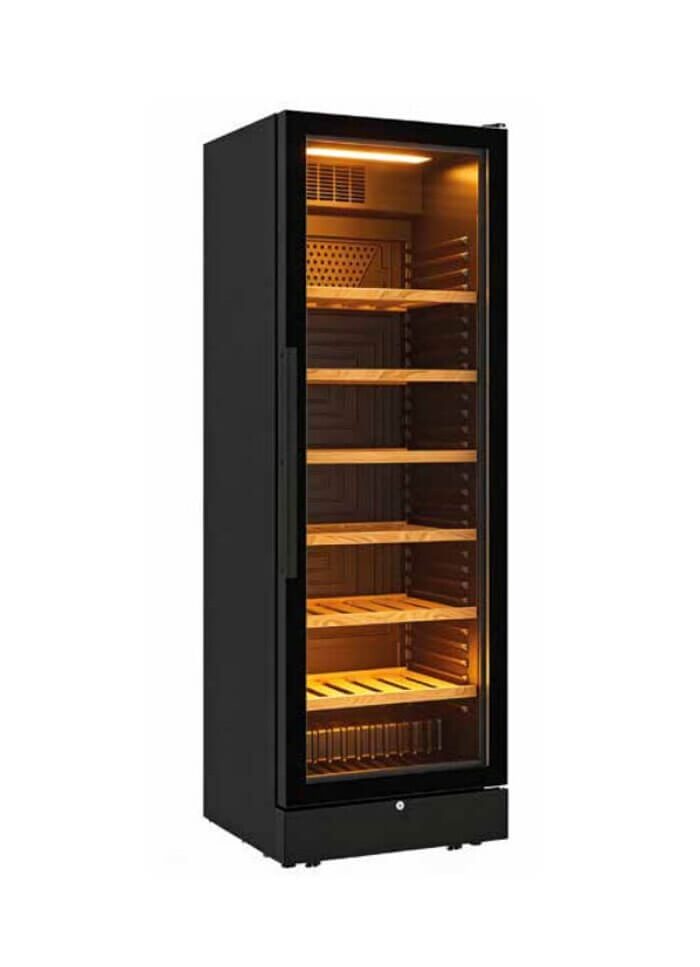 CANTINETTA - VETRINA FRIGO VINI STATICA 382 LITRI - CW 400.3 A - Temp. +7°+20°C - Dim. cm. L 59,5 x P 61,5 x h 186,3